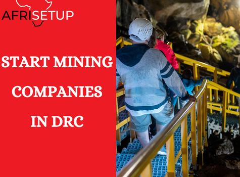 Start mining companies in DRC