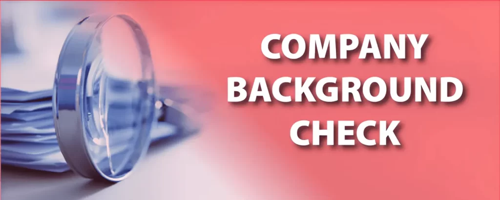 Company Background Check in South Africa