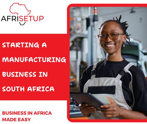 Starting a Manufacturing Business in South Africa