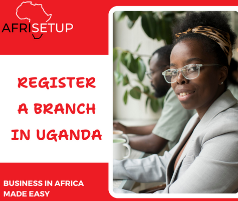 Register a branch in Uganda