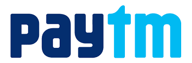 Paytm logo with blue gradient